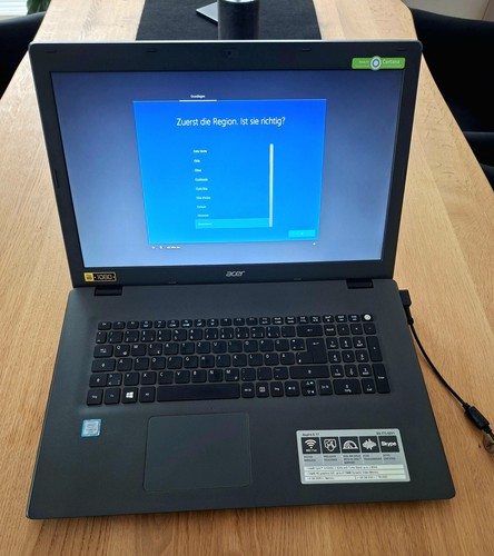 Acer aspire e17 - -, i5